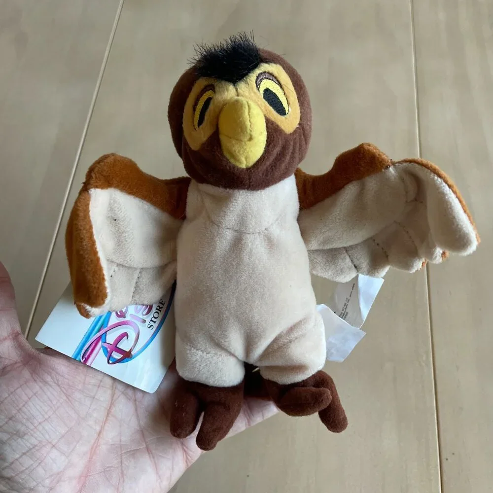 Bundle of Vintage Disney Store It's‎ A Small World Bean Bag Plush Toys